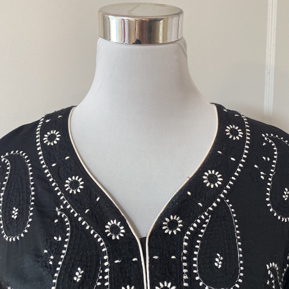 J. McLaughlin 100% cotton tunic. - Picture 2 of 6